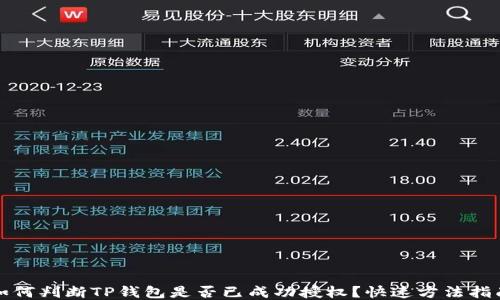 
如何判断TP钱包是否已成功授权？快速方法指南