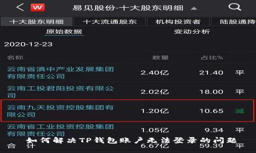  如何解决TP钱包账户无法登录的问题